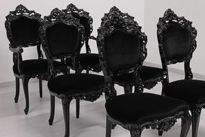 Venezia Stuhl, Chair neue Barockstil für Esszimmer