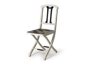 Art.192 chair, Klappstuhl aus Holz, klassischen Stil