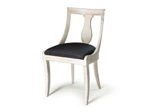 Art.465 chair, Klassischen Stil Stuhl aus Holz für Bars, Restaurants und Hotels