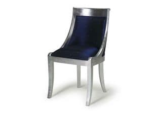 Art.534 chair, Klassischer Stuhl für Esszimmer