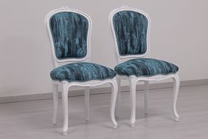 Brianza Stuhl, Klassischer Stuhl aus lackiertem Holz