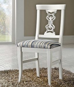 Exclusive Stuhl, Lackierter Stuhl im klassischen Stil