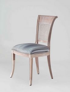 S18, Klassischer Stuhl mit Rohrrcken