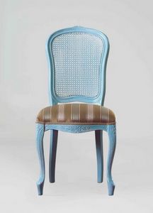 S19, Klassischer Stuhl mit Rohrrckenlehne