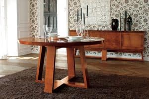 Deco Cubica Round Table , Handdekorierte Luxus-Tische Wohnmbel