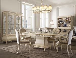 Florentia Tisch, Esstisch aus Holz für klassische Möbel