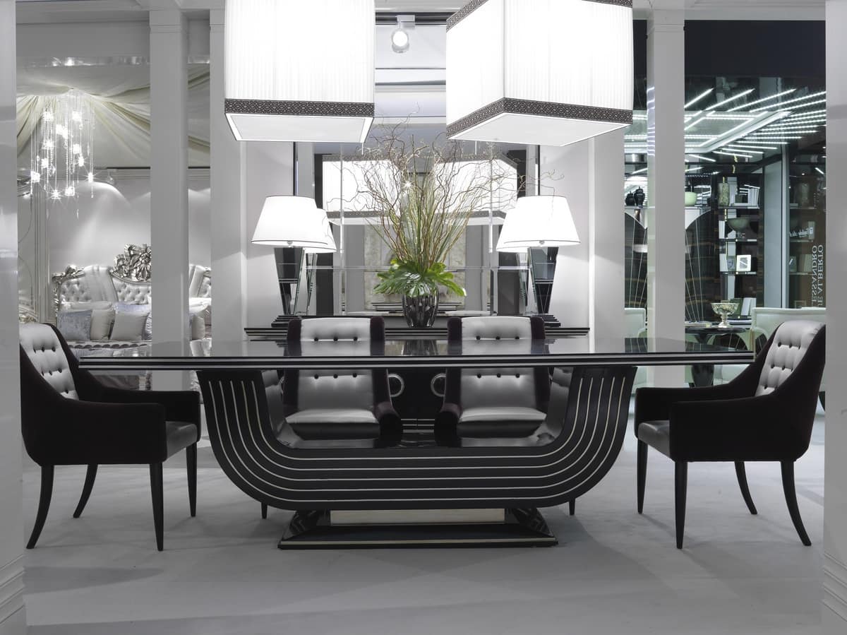 Elegante Esstisch, für luxuriöse Zimmer