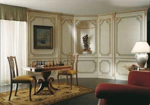 Boiserie odessa, Holzwand von Hand verziert, fr Wohnzimmer