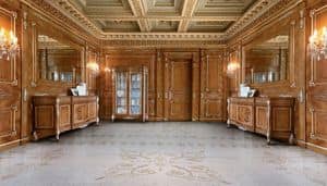 Fenice Vertfelungen, Klassische geschnitzten Verkleidungen fr Luxus-Villen