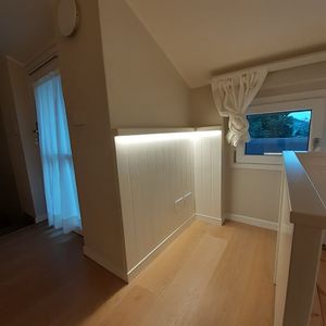 Moderne Boiserie f�r das Kinderzimmer, Moderne Boiserie f�r das Kinderzimmer mit LED-Beleuchtung