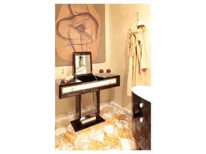 Dolce Vita Toilette 2, Luxus-Klassiker WC, WC mit Spiegel, WC mit Objekt-Box Hotel Schlafzimmer
