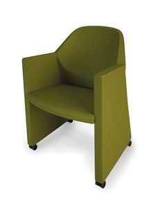 NESTAR, Wanne-Stuhl, robust und wendig, fr Wartezimmer