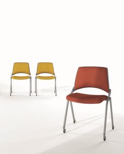 Oplà, Bequeme Sessel, stapelbar, für Konferenzraum