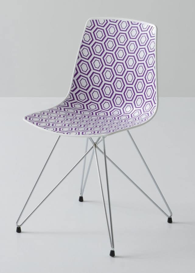 Alhambra TC, Stuhl aus Metall, Polymer sitzen, für den Objektbereich