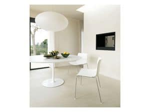 Catifa 53 0201, Formal Metallstuhl für Restaurant-Design