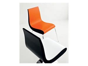 Futura 482, Stuhl Mit Sitz In Kunststoff Modernes Haus