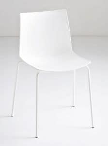 Kanvas NA, Designer Stuhl mit Beinen aus Metall, f�r den Objektbereich