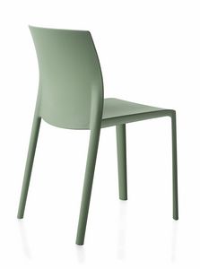 Klia, Stapelbarer Stuhl aus Polypropylen
