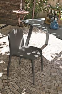 LINZ SE606, Moderne Stuhl aus Polyurethan fr Bars, Soft-Touch