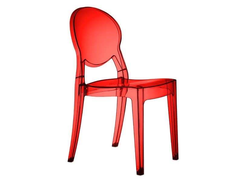 SE 2357, Alle Stuhl aus Polycarbonat, für Pizzerias und Bars