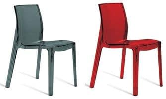 SE 6317, Kunststoff-Stuhl für drinnen und draußen, für Restaurant
