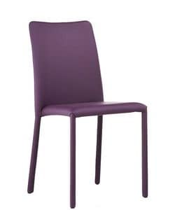 Silvy SBR TS, Stuhl bedeckt in Leder oder Stoff