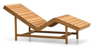Barcode Relaxliege, Relaxliege mit Holzlatten, ideal fr Sauna