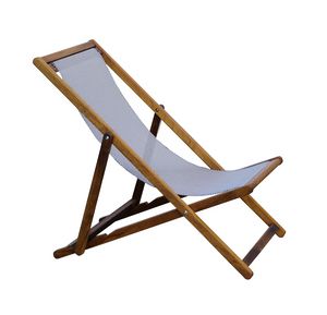 Liegestuhl IR, Klappbarer Liegestuhl aus Holz