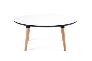 Art. 784 Copenaghen, Niedriger Tisch, elliptisch, mit Nordic Design