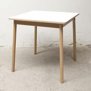 Tisch Bolz, Quadratischen Tisch, wasserabweisend und Anti-Schimmel