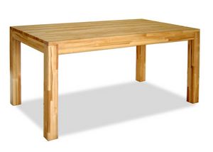 Tisch mit Holzplatte, Tisch mit Holzplatte