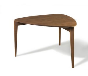 Trident 5712/F, Holztisch mit dreieckiger Platte