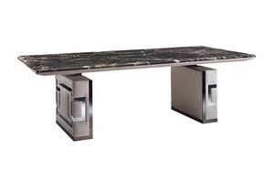 Vertigo, Eleganter Tisch mit Marmorplatte