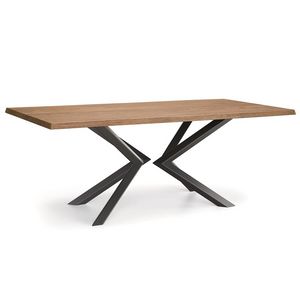 Shift-U, Tisch mit Massivholzplatte