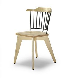 CG 958081, Stuhl aus Holz und Metall