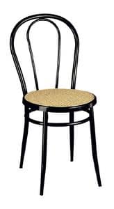 SE 020, Einfache Stühle aus gebogenem Metall, für Küche