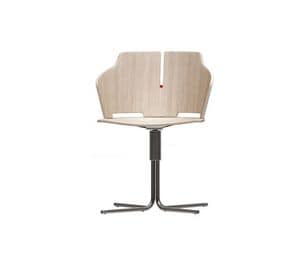 PRIMA PR5, Stuhl aus Metall und Holz fr Konferenzrume