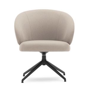 Lily 04562L, Umh�llender Sessel mit drehbarem Aluminiumfu�
