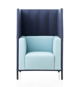 Kontex Sessel mit hoher Rückenlehne, Sessel mit hoher Rückenlehne für mehr Privatsphäre