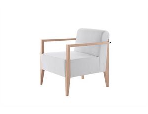 New York 633BM, Lounge Sessel aus Holz