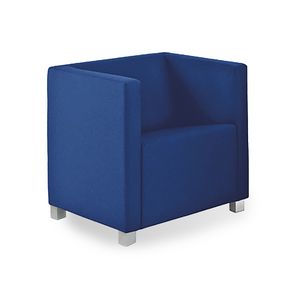 Rex 1P, Sessel mit quadratischem Design, fr Wartebereiche