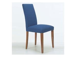 300, Gepolsterter Stuhl aus Holz, fr Marine-Einrichtung