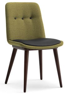 Cass-S, Gepolsterter Stuhl für Hotels und Restaurants