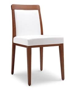 SE 49 / E, Moderner Stuhl mit gepolstertem Sitz, für Restaurants