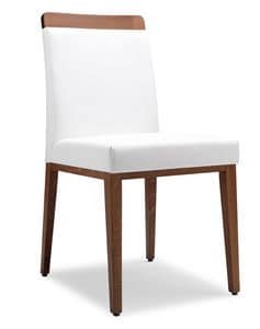 SE 49 / L, Stuhl aus Stoff, Holzrahmen bedeckt, für Bars