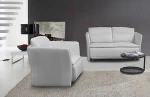 Affinity, Gemtliches Sofa ideal fr Minimalisten Wohnungen oder moderne Schlafzimmer