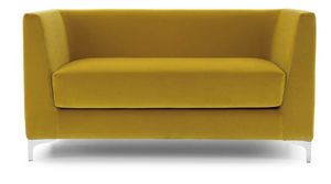 Art. 40552 Lincoln 2-Sitzer-Sofa aus Samt, Feuerfestes Sofa mit Samtbezug