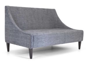 Art. 40555 Sikka 2-Sitzer-Sofa, 2-Sitzer-Sofa, feuerfest gepolstert, mit Stoff bezogen