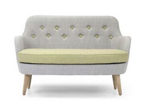 Art. 41018 Retro-Sofa, Sofa auf halbem Weg zwischen Retro- und nordischem Stil