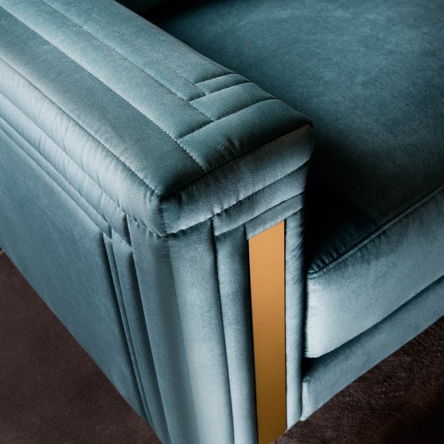 ATMOSFERA Sofa, Kostbares Sofa mit raffinierten Oberflächen